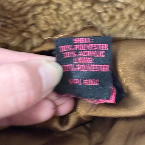 Rock & Roll Cowgirl Brown Faux Fur Jacket - Picture 5 of 7